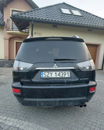 Mitsubishi Outlander cena 27950 przebieg: 198342, rok produkcji 2010 z Czempiń małe 379
